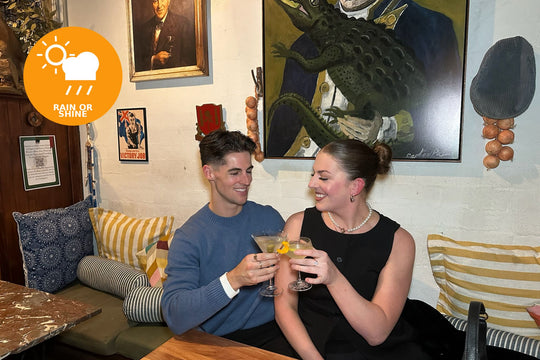 Mystery Night Out Carlton with food and drinks for date nights Melbourne